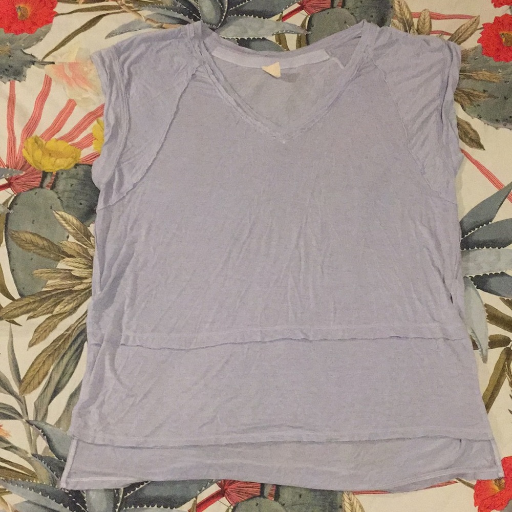 We the free by free people voyage tee blue large!